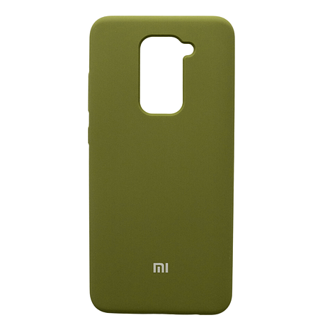 Чохол Silicone Case Premium для Xiaomi Redmi Note 9 Khaki (закритий низ), фото 1