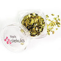 Декор Molekula "Луска дракона" Ромби, жовто-зелені