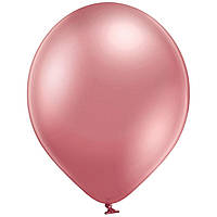 Латексна кулька хром B105/604/30см рожевий Glossy Pink Bel Bal