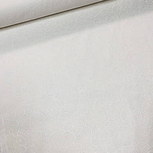 Тканина вензелю білі дрібні (ТУРЦІЯ шир. 2,4 м) (R-FR-0690)