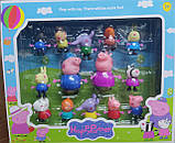 Большой Набор героев Свинка ПеППа и друзья -14 фигурок peppa pig, фото 3