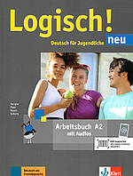 Робочий зошит Logisch! neu A2: Arbeitsbuch mit Audios