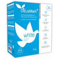 Новинка Стиральный порошок DeLaMark Premium Line White с эффектом кондиционера 1 кг (4820152330956) !