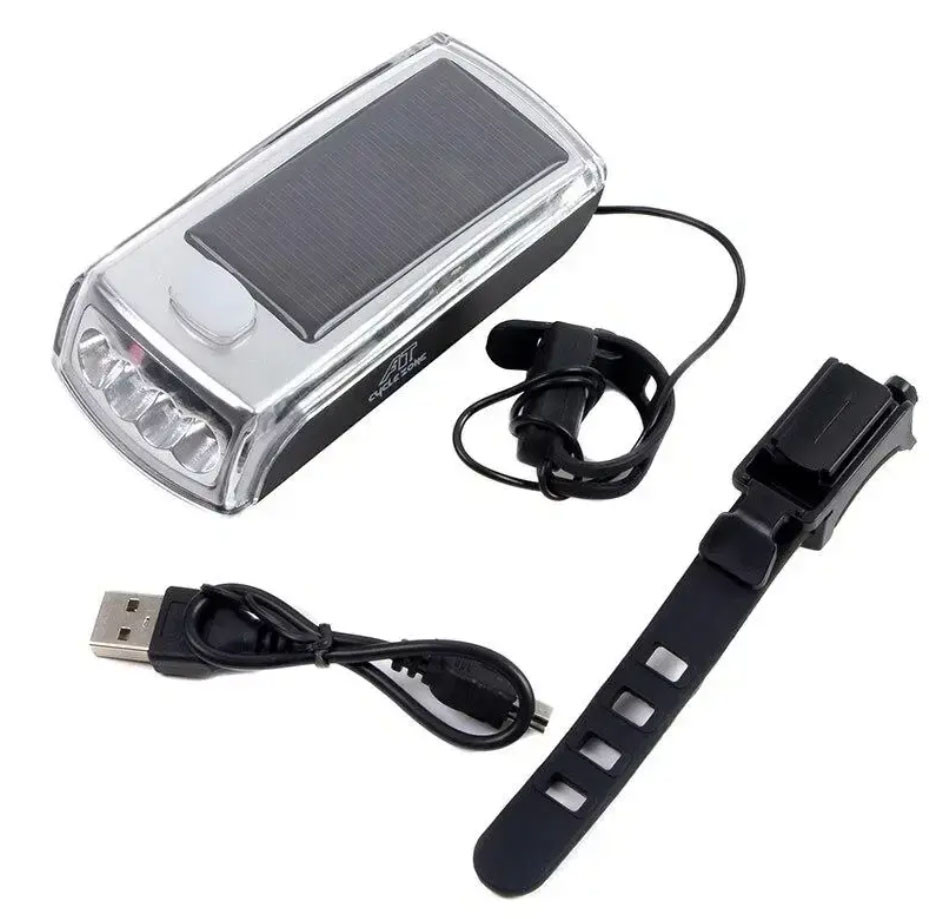 Ліхтар велосипедний з сигналом Speaker bicycle light HJ-045 (4-14)