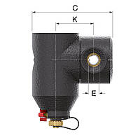 Сепаратор воздуха FLAMCO Flamcovent Smart EcoPlus 2"(в изоляции EPP), Kv 92,7, 10 бар, 120 °C (30016)