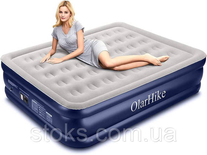 Витринный образец Надувной матрас с насосом 203 x 152 x 46 см (ID ...