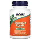 NOW Foods, цитрат калію, 99 мг, 180 рослинних капсул