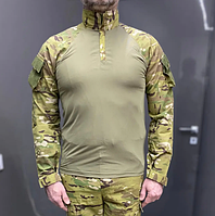 Тактическая боевая рубашка убакс Ubacs Убакс, мультикам тактическая кофта военная рубашка убакс Sta