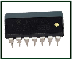 Мікросхема LM324N, DIP-14