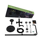 Гарнітур 3 в1 для ванни: Душова система Kroner SCH063 із краном для біде та змішувачем SCH010 умивальника, фото 5