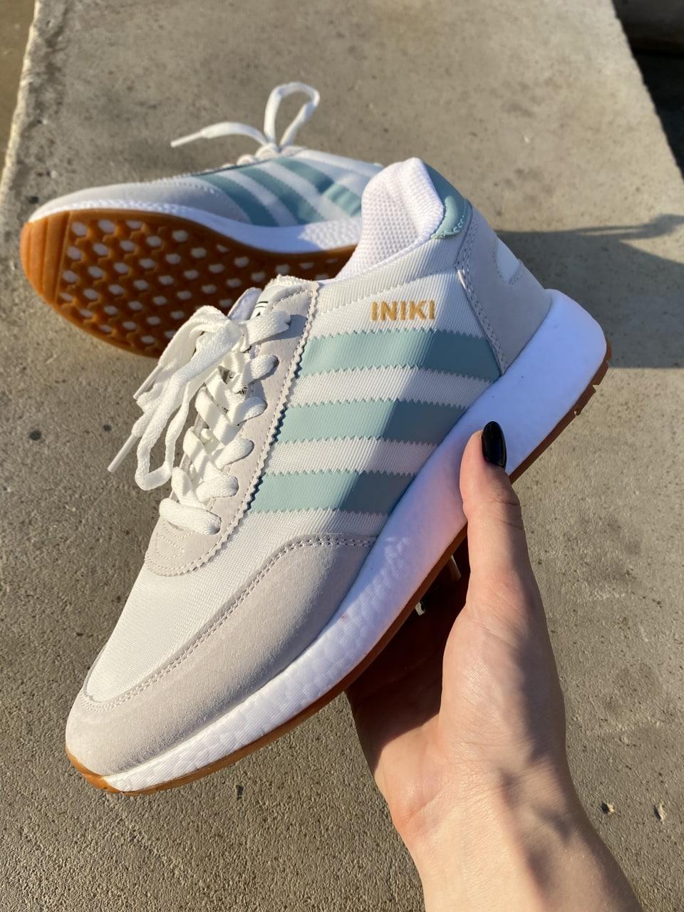 Adidas iniki beige best sale