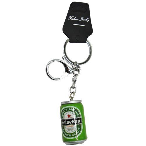 Брелок у пакованні банка пива металева HEINEKEN 6.5 см