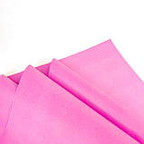 Папір тіш'ю, рожева, 50*70 см, (5 аркушів), фото 2