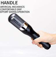 Машинка для полірування волосся Hots Professional Split Tool Cordless Silver (HP-RH6668-Sl), фото 6