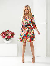 Вишукане жіноче плаття, тканина "Стіганий Трикотаж" 42, 44, 46, 48 розмір 42