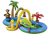 СТОК Детский приключенческий бассейн Playtive мир джунглей