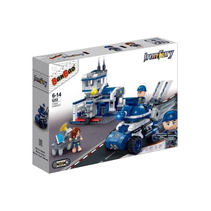 Конструктор Поліція 2 в 1 блок пост 6253