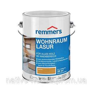 Лазурь для дерева на основе масла и воска Remmers Wohnraum-Lasur (W-1033 / Russet) - фото 1 - id-p1800328401