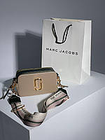 Сумка Marc Jacobs The Snapshot Beige Camo