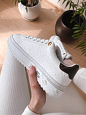 Жіночі кросівки Louis Vuitton Time Out Sneaker White 1A87OS, фото 3