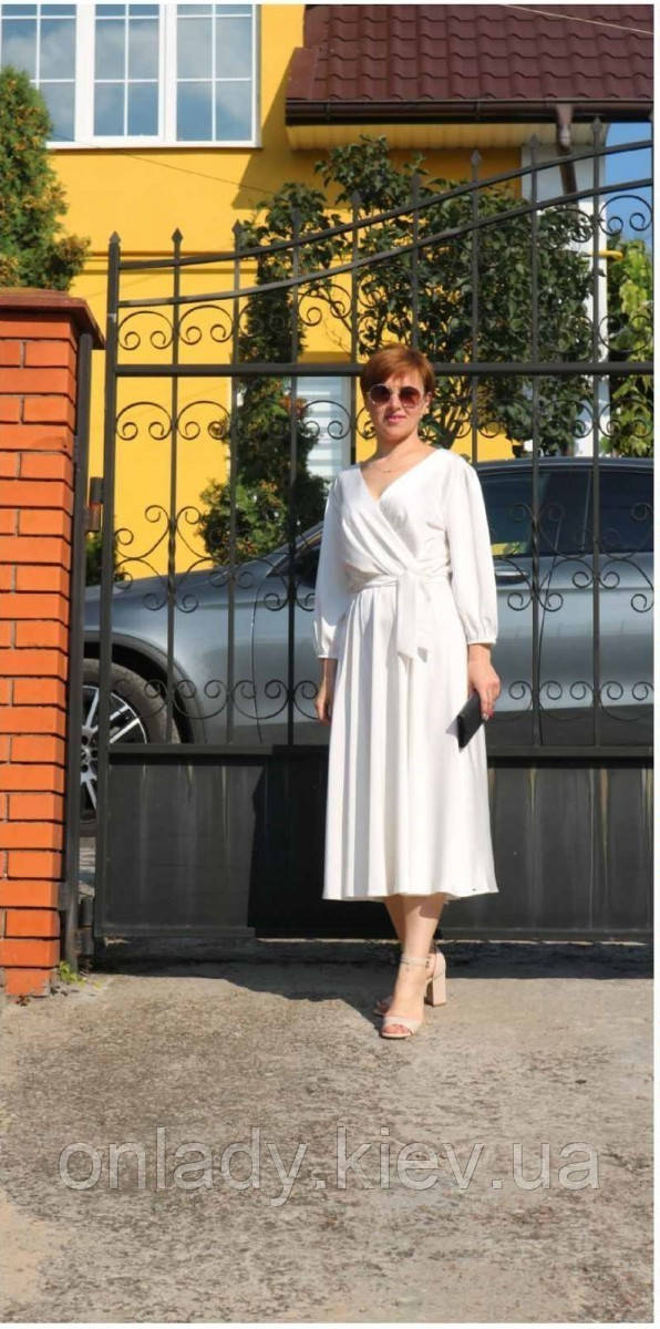 Белое Атласное Платье