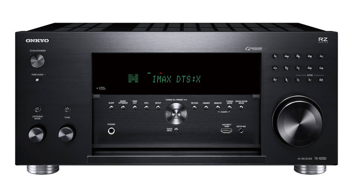 ONKYO TX-RZ50 AVサウンドレシーバー AV-ресивер Onkyo TX-RZ50 Black – купить в MUSICMAG | Отзывы