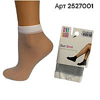 Капронові шкарпетки люрекс 20 Den для дівчаток Day Mod арт 2527001 Білий