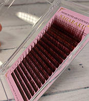 Вії Темно-коричневі NAGARAKU L Mix (7-15)