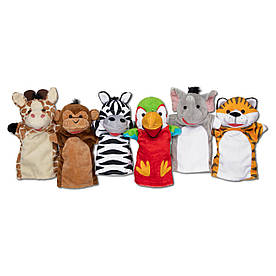 Великий ляльковий театр "Сафарі", 6 штук Melissa&Doug (MD9118)