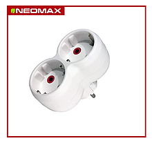Подвійник Neomax із заземленням NX1012