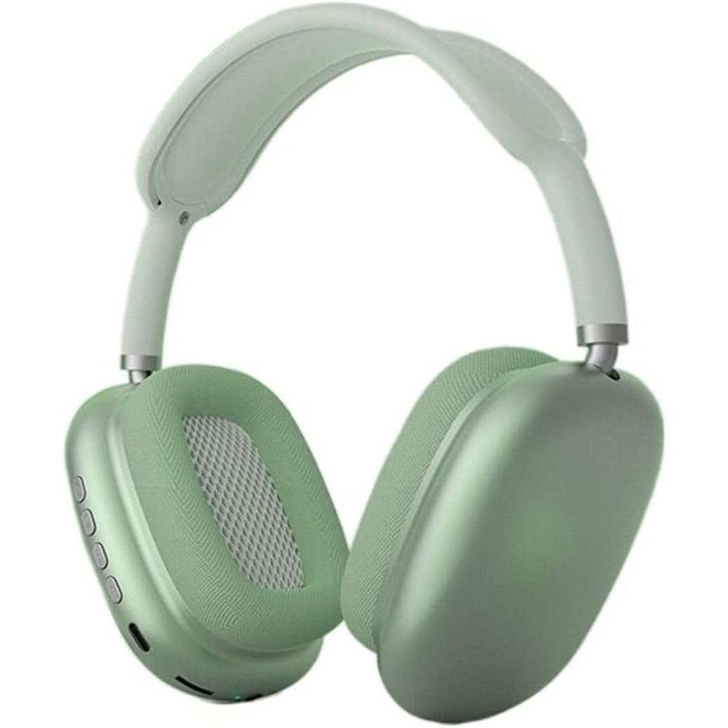 Бездротові навушники з мікрофоном Wireless Stereo Hedset P9 |TF Card| Зелений