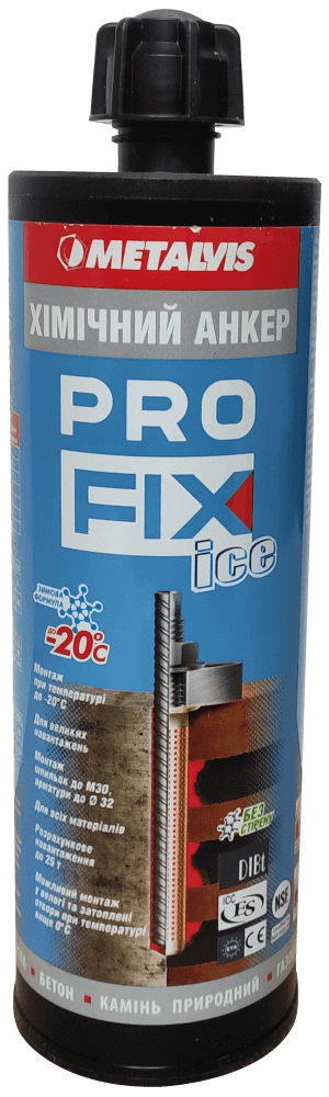 Анкер хімічний зимовий вінілестер Soudal PROFIX Ice 410 мл, фото 1