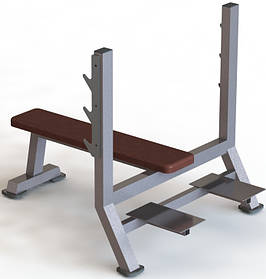 Лава для жиму горизонтальна із платформою для помічника SiverSport SVS-103.1