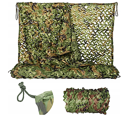 Сітка маскувальна тактична, маскування (1,5х8м) (WOODLAND)