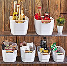 Кошик з ручками "RETRO" (18*33,5*15,5 см) 10 л. EMHOUSE, Туреччина, EP-446, фото 4