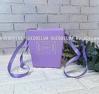 Плайм-пакет для квітів картонний фіолетовий світлий