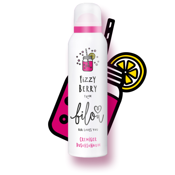 Пінка для душу Bilou Shower Foam Ягоди (fizzy berry)