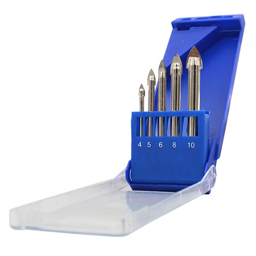 Набір свердл по склу, кераміці, мармуру 5 шт Kubis 07-01-1005