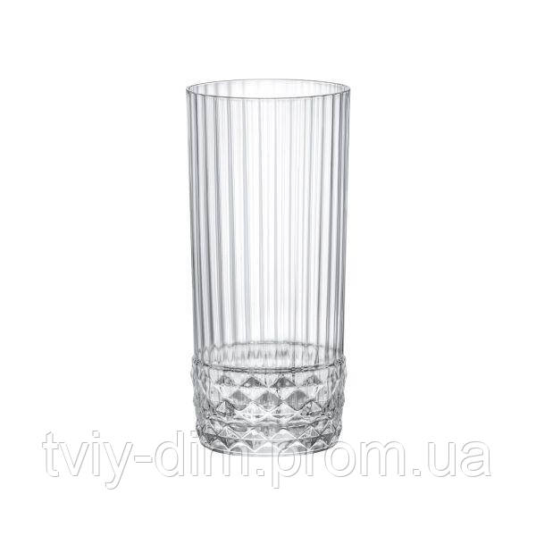 Набір склянок Bormioli Rocco America'20s Cooler високих, 490 мл, h-162 см, 6 шт., скло 122141BB9121990 (код