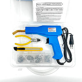 Набір для ремонту та паяння пластику, бамперів, пластикових деталей AL-FA ALPBW50-B (200 скоб)