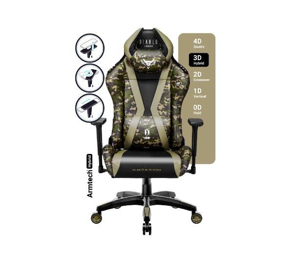 Кресло игровое кожаное Diablo Chairs X-Horn 2.0 Normal Size Legion - фото 6 - id-p1800383132