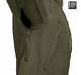 Куртка тактична 101INC SOFTSHELL Olive, фото 9