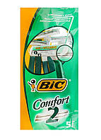 Набор бритв без сменных картриджей bic comfort 2 (5 шт)