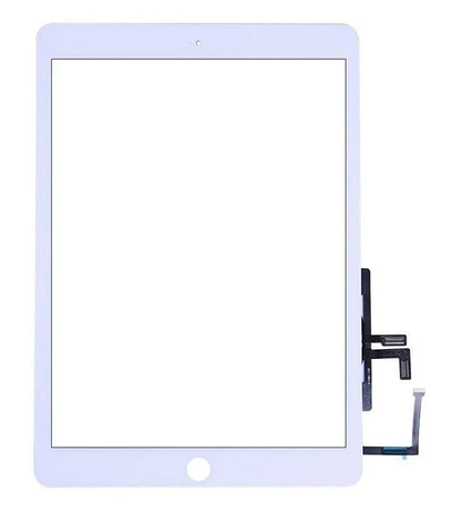 Тачскрин (сенсор) для iPad 9.7 2018 (A1893/A1954), білий, повний комплект, високої якості, фото 1
