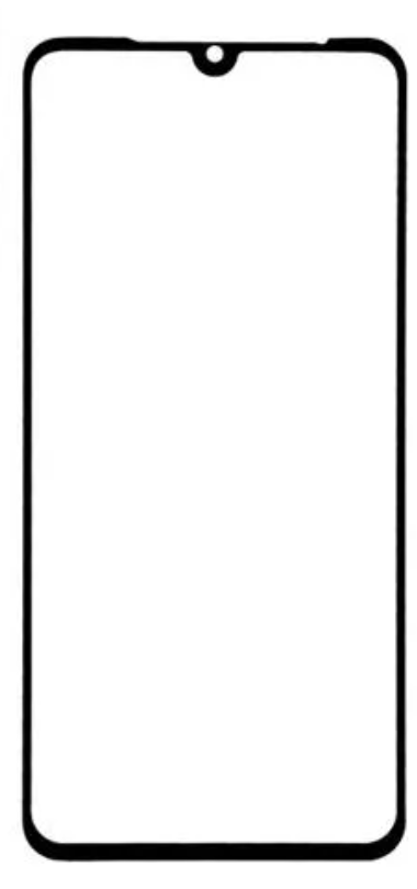 Скло дисплея (для переклеювання) для Samsung A325F Galaxy A32/M325F, чорне, з OCA-плівкою, оригінал (548) з