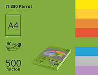 Бумага А4 SINAR SPECTRA COLOR 80 г/м интесив Parrot 230 зеленый (500 листов) 16,4413