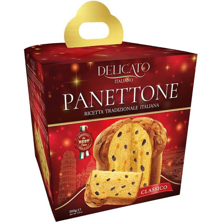 Купить Панеттоне Delicato classico 500г, цена 168 ₴ — Prom.ua (ID ...