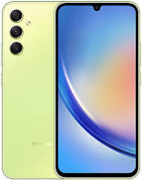 Смартфон Samsung Galaxy A34 5G 6/128GB Light Green (SM-A346ELGASEK) UA UCRF Гарантія 12 місяців