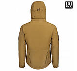 Куртка тактична 101INC SOFTSHELL Coyote, фото 9