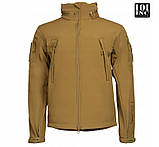 Куртка тактична 101INC SOFTSHELL Coyote, фото 6